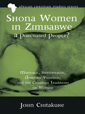 cover image of Shona Women in Zimbabwe—A Purchased People?